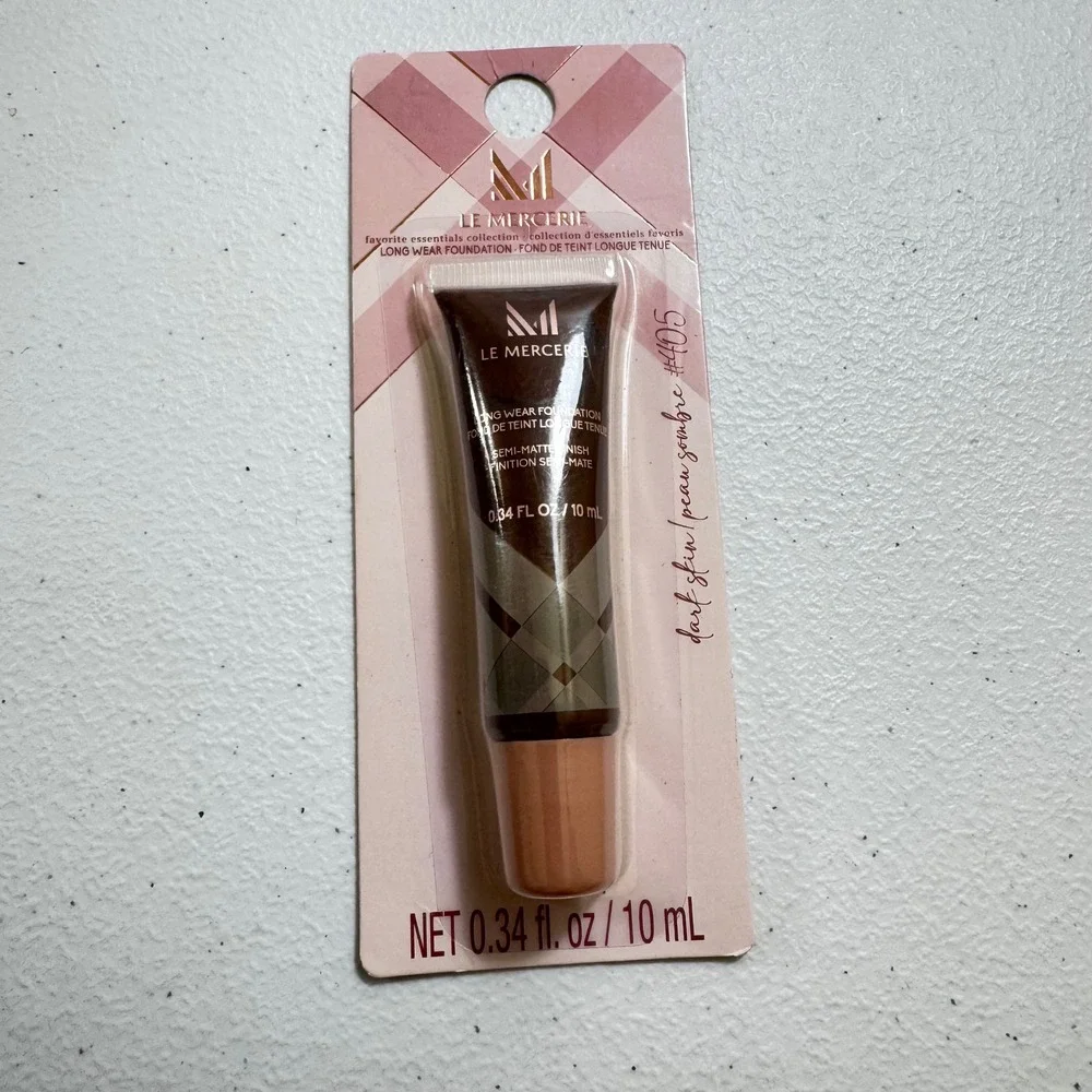Le Mercier Long Wear‎ Foundation Semi Matte Finish Dark Skin 405 0.34 Oz 10ml